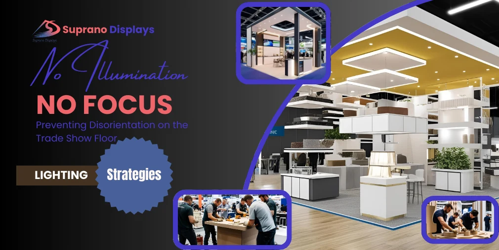 No Illumination, No Focus Preventing Disorientation on the Trade Show Floor