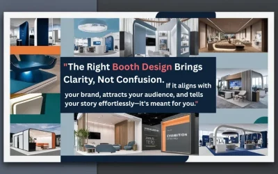 The Right Booth Design Brings Clarity, Not Confusion.