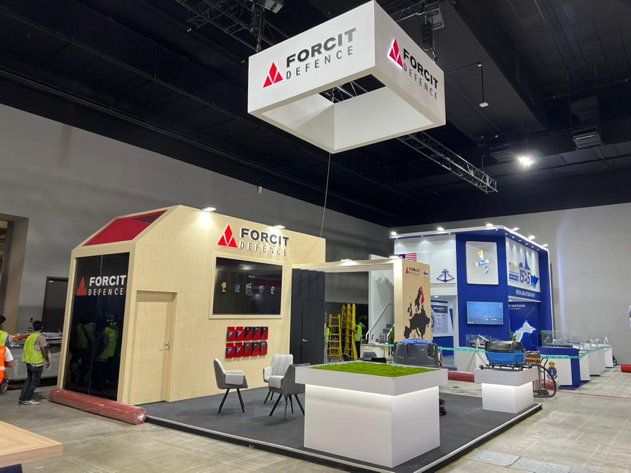 Suprano Displays Forcit Trade Show Boot Builder