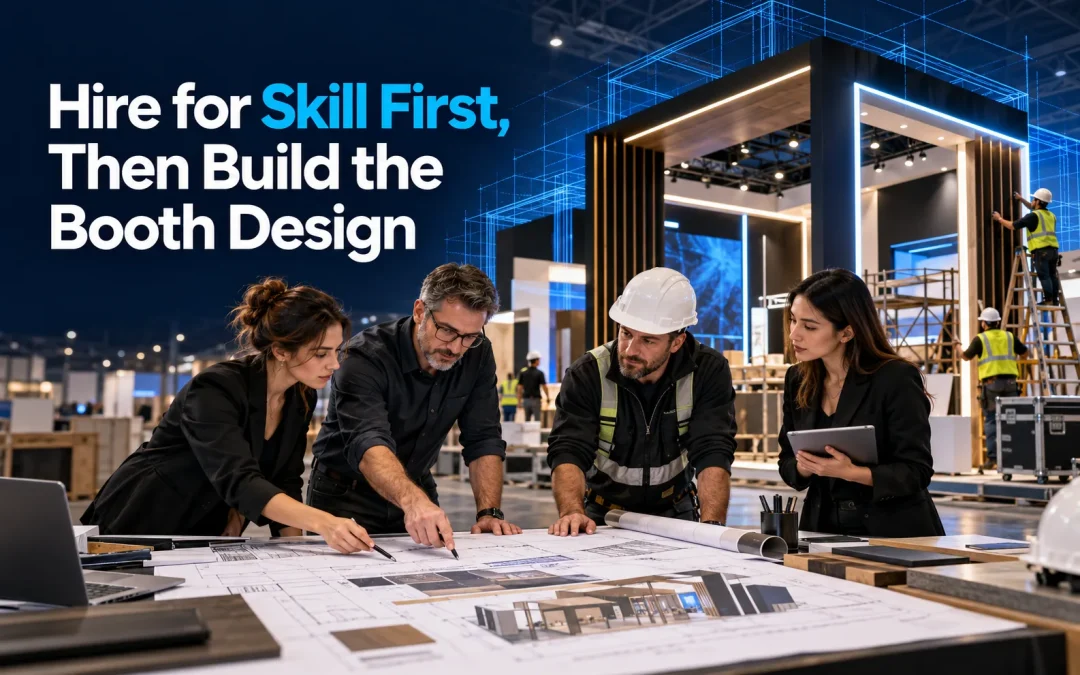 Hire for Skill First, Then Build the Booth Design